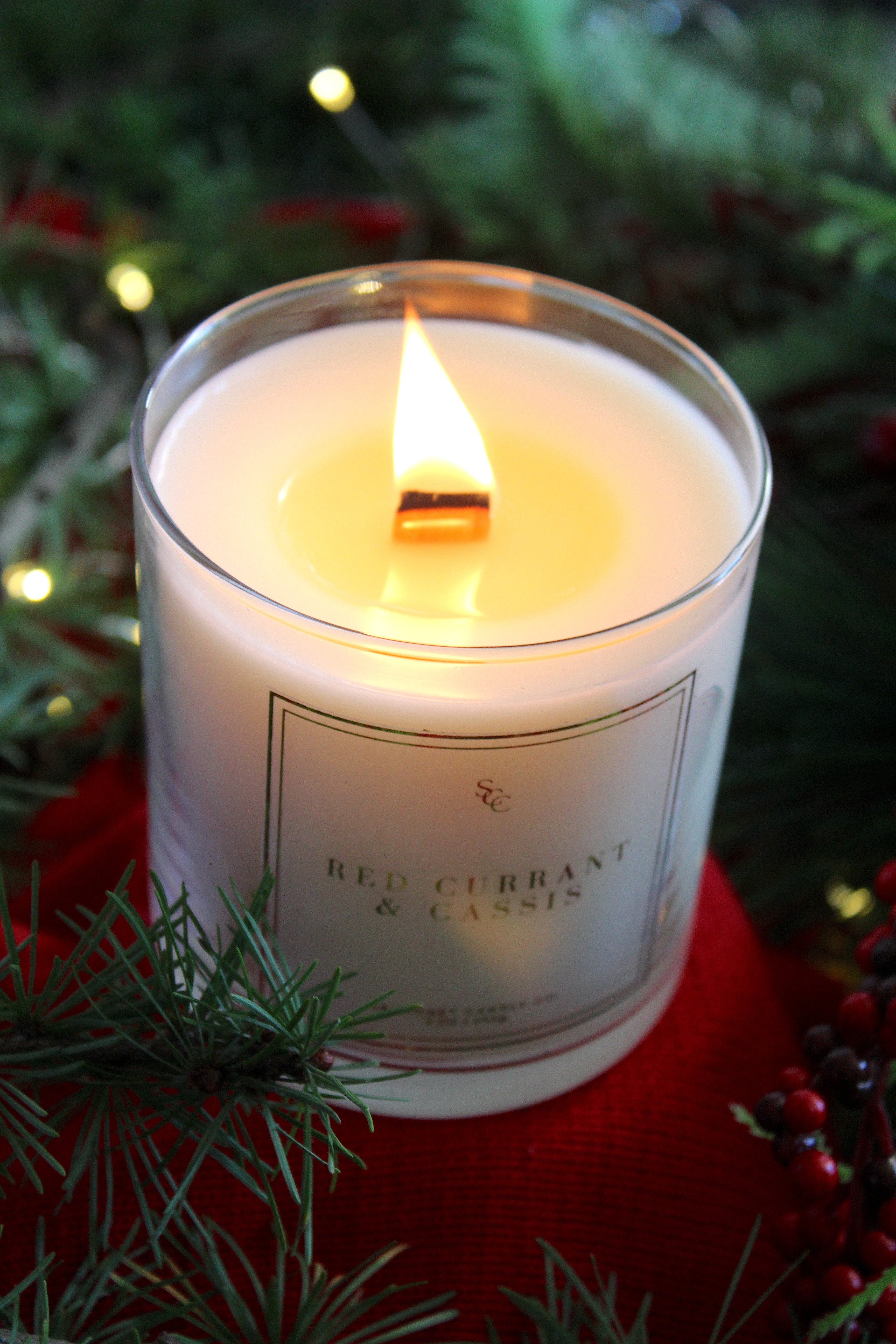 Red Currant & Cassis Soy Candle