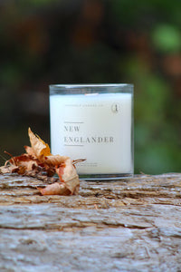 New Englander Soy Candle – Non-Toxic Coconut Soy Wax, Hand Poured