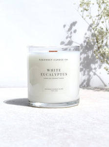 White Eucalyptus Soy Candle