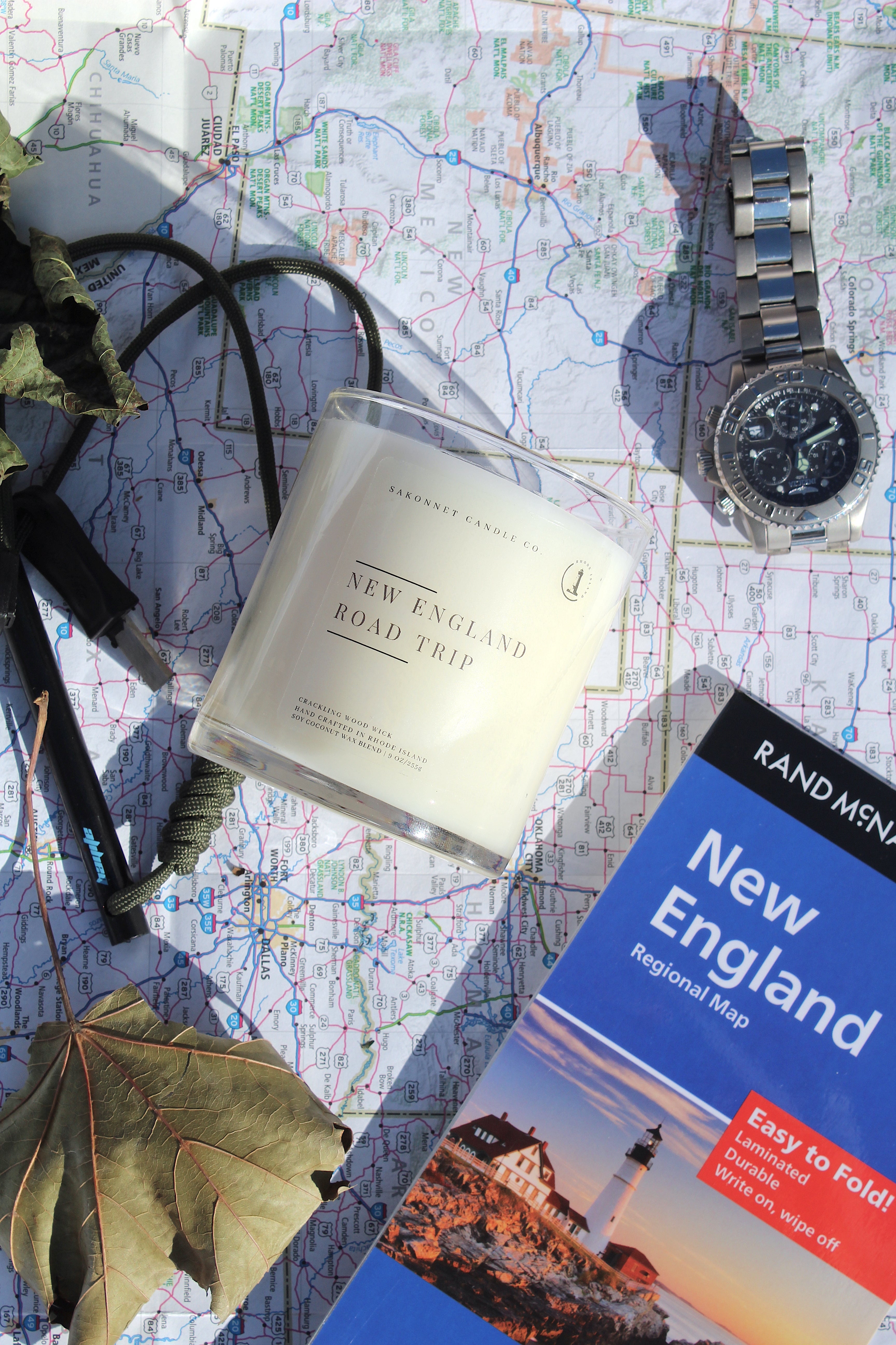 New England Road Trip Soy Candle