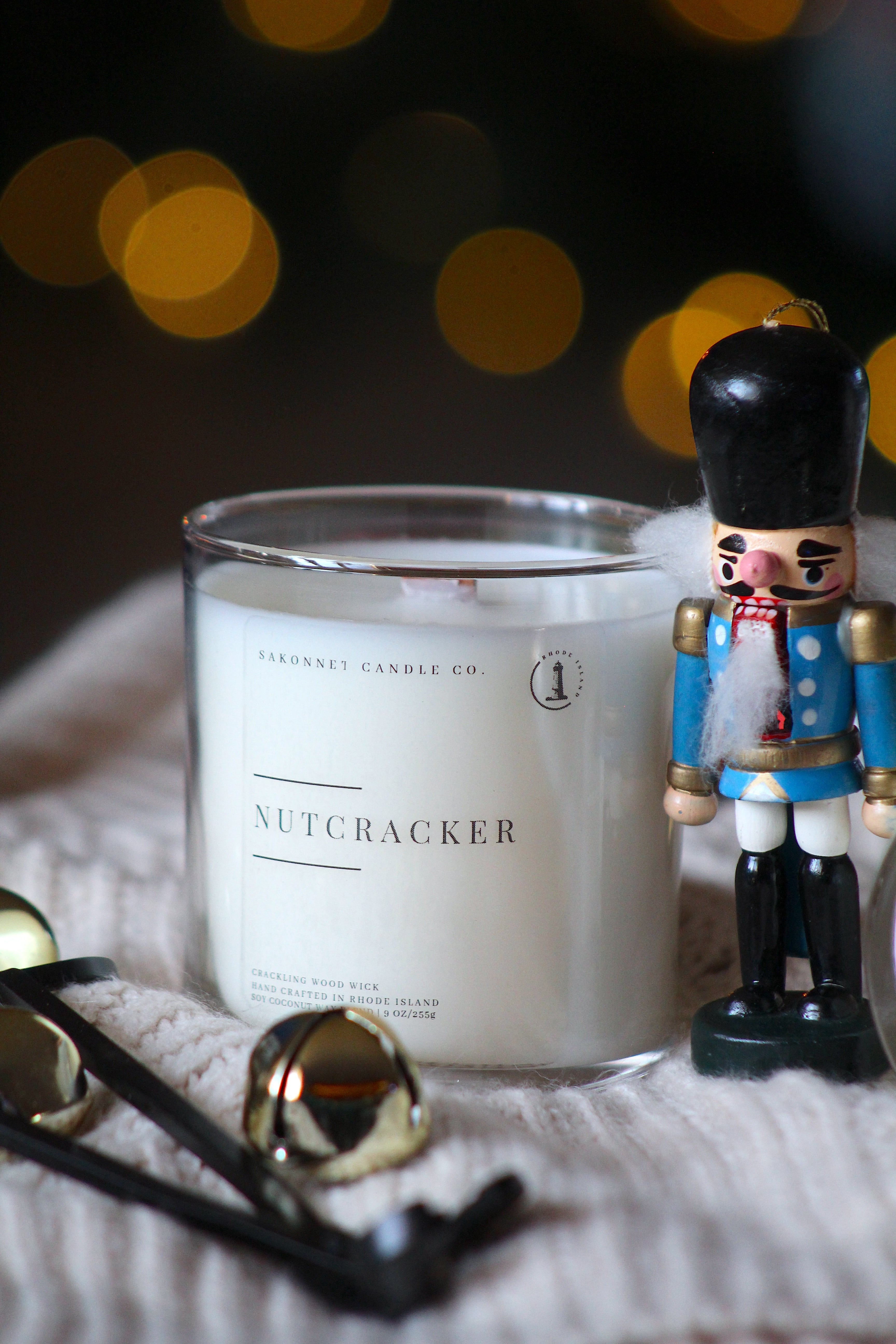 Nutcracker – Spiced Chestnut Luxury Candle | Spiced Chestnut Holiday Candle | Warm & Cozy Christmas Scent