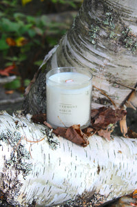 Vermont Birch Soy Candle – Luxury Hand poured Candle with Fresh Birch, Cedarwood & Pine Scent