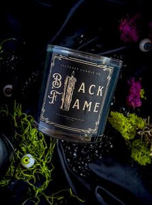 Black Flame Candle (Hocus Pocus inspired) Soy Candle