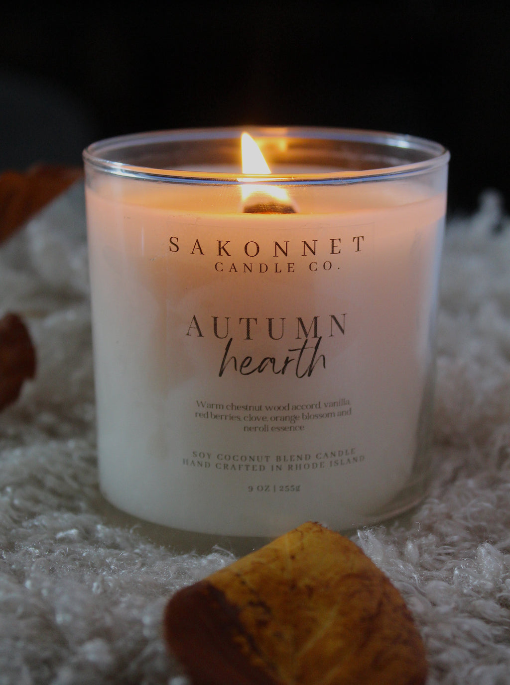The Best Fall Candles - Honey Apple Butter Candle - Crackling wood wick –  Sakonnet Candle Co.