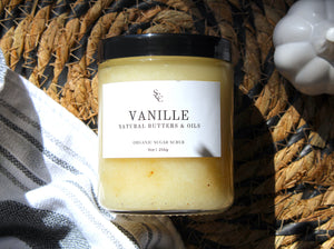Vanilla Cream Organic Sugar Scrub