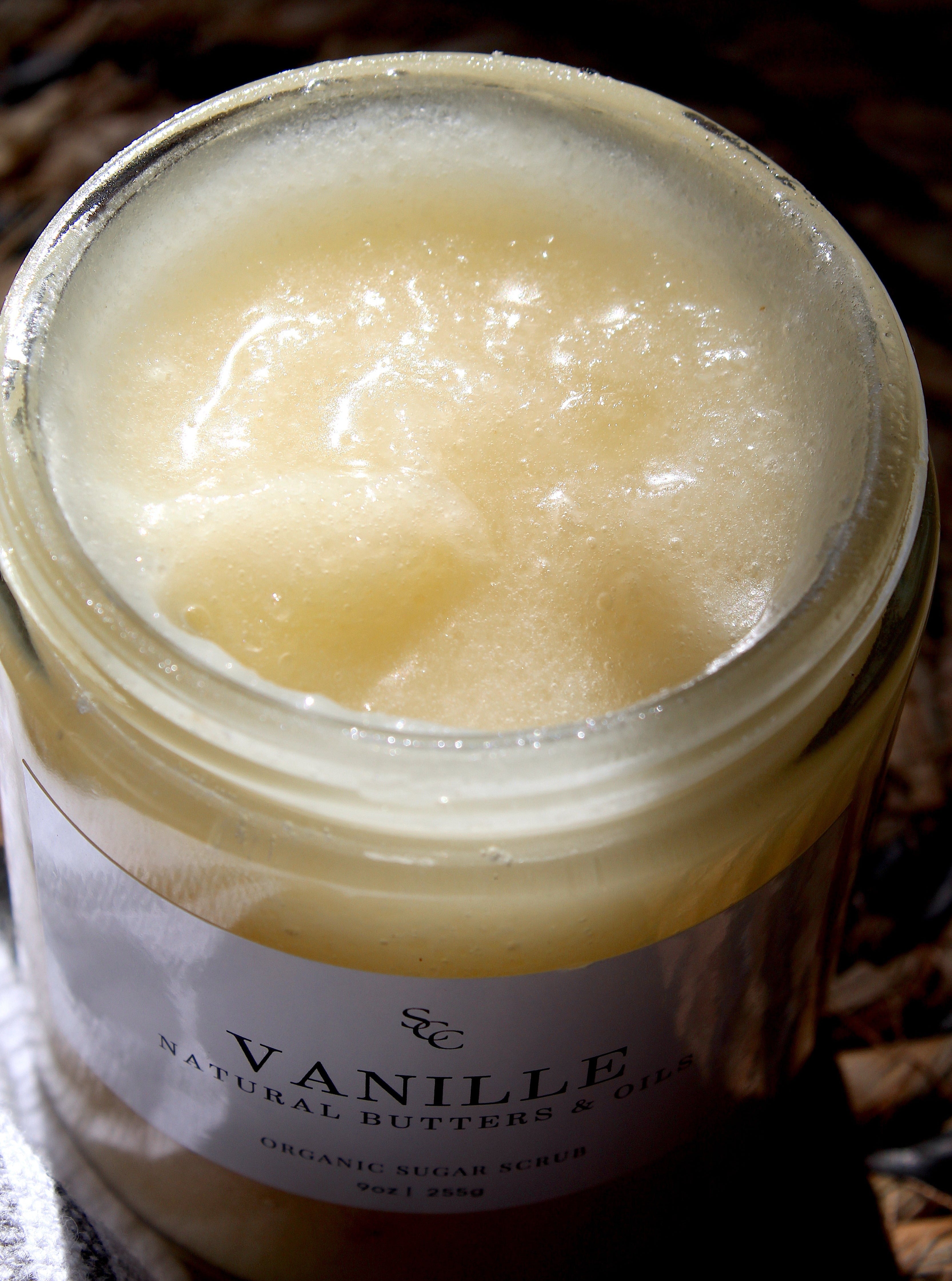 Vanilla Cream Organic Sugar Scrub