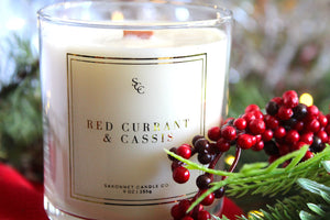 Red Currant & Cassis Soy Candle